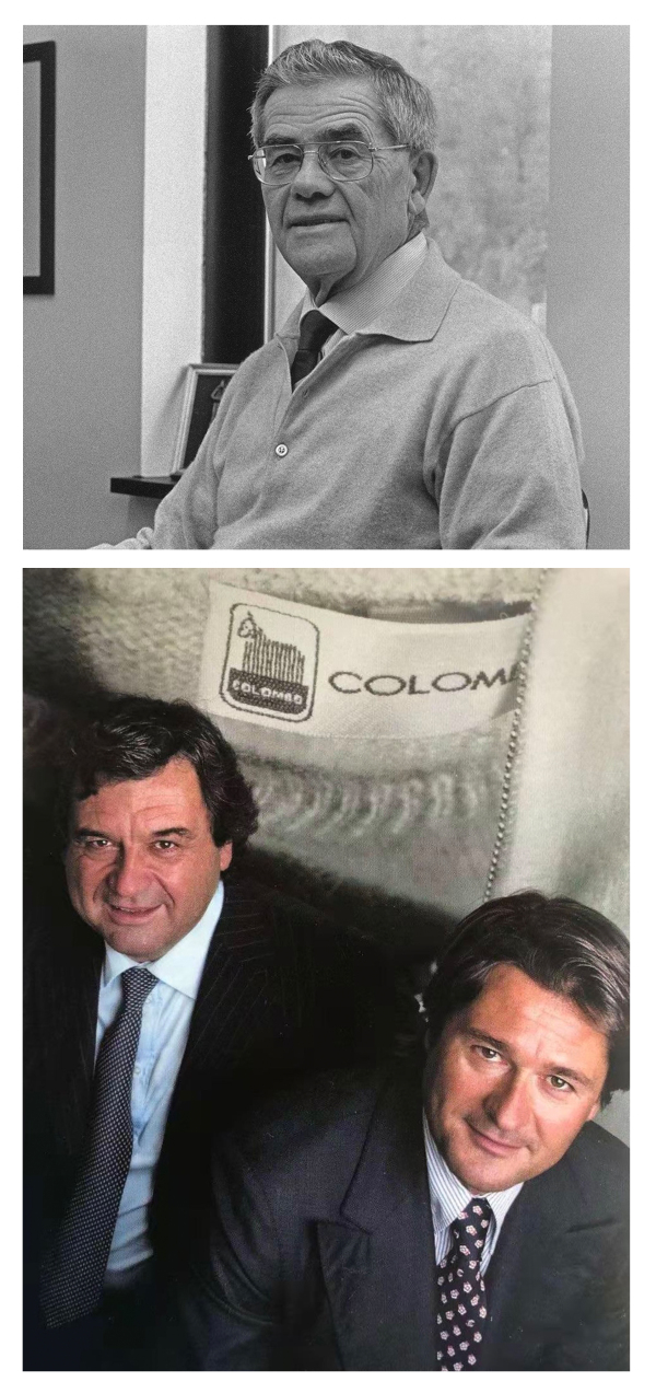 5.COLOMBO品牌历代掌门人Luigi Colombo(上)、Giancarlo Colombo（下左）、Roberto Colombo（下右）.jpg